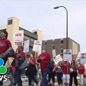 15,000 Minnesota Nurses Strike For Better Pay, Staff Retention