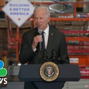 Biden Praises Infrastructure Investments In Boston: 'We're Finally Getting It Done'