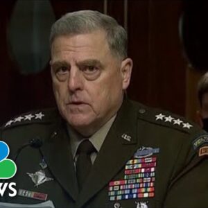 Republicans Plan To Question Gen. Milley If They Gain Control Of The House