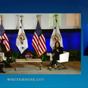 Vice President Harris Participates in a Moderated Conversation on Reproductive Rights