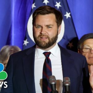 J.D. Vance Promises To 'Make The Lives Of The People Of Ohio Better' In Victory Speech