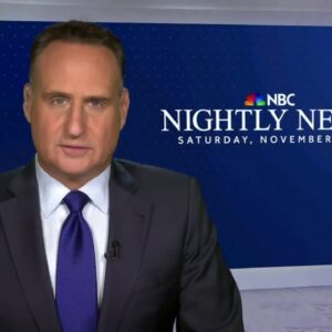 Nightly News Full Broadcast - Nov. 5