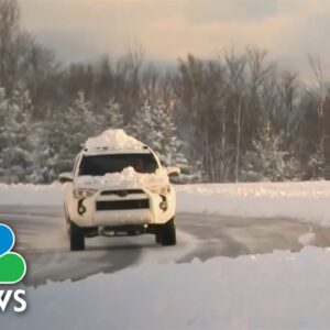 Snowstorm Blasts Parts Of Midwest, Northeast