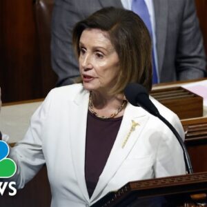 House Speaker Nancy Pelosi Announces She Will Step Down As Democratic Leader