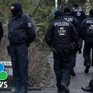 German Authorities ‘Worried’ After Police Arrest 25 People Suspected Of Plotting Coup