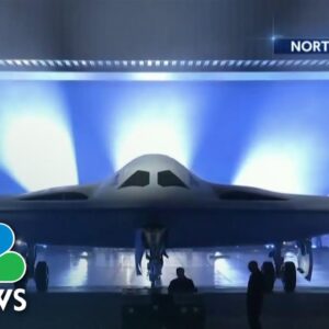 Pentagon Unveils New Stealth Bomber Plane