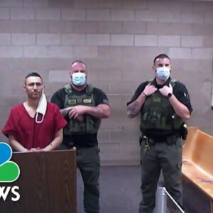 Solomon Pena makes first court appearance in New Mexico