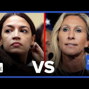 Marjorie Taylor Greene CALLS OUT AOC: Why Won't You Debate ME? Sabrina Salvati Weighs In