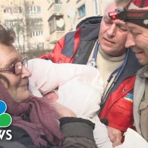 Baby born as shelling and gunfire strike eastern Ukrainian town