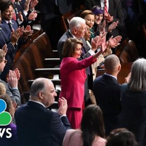 Biden gives special recognition to Nancy Pelosi: ‘Greatest Speaker in the history of the House'