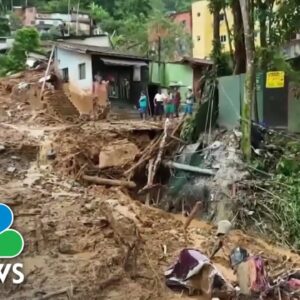Death toll rises to at least 46 after Brazilian floods