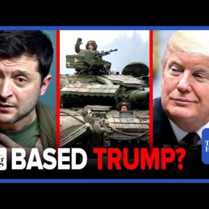 Trump Calls For DEESCALATION In Ukraine; Only Politician BRAVE ENOUGH? Brie & Robby Discuss