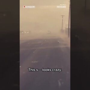 #Vegas #sandstorm swarms cars on highway