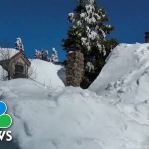 Desperation growing to reach stranded as California deals with snowfall