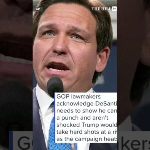 GOP Lawmakers Cringe Over Trump’s Effort To Destroy DeSantis