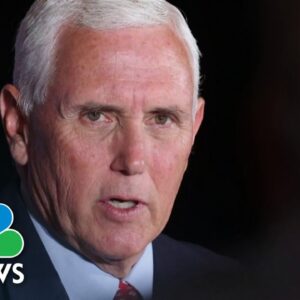 Mike Pence criticizes former President Trump for endangering his family