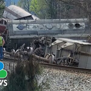 Norfolk Southern official says Alabama train derailment is no risk to public