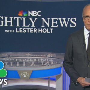 Nightly News Full Broadcast (March 22nd)