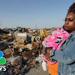 ‘It’s like a bomb went off’: Mississippi residents react to deadly tornadoes