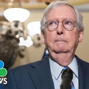 Senate Minority Leader Mitch McConnell hospitalized after fall