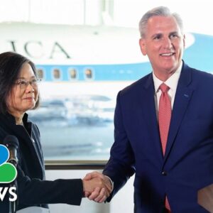 China condemns McCarthy’s meeting with Taiwanese president
