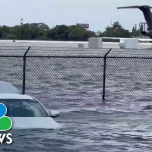 Fort Lauderdale airport shut down after historic flooding