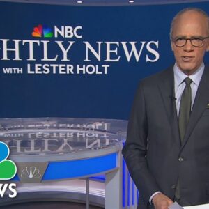 Nightly News Full Broadcast - March 31