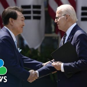 U.S. and South Korea unveil ‘Washington Declaration’