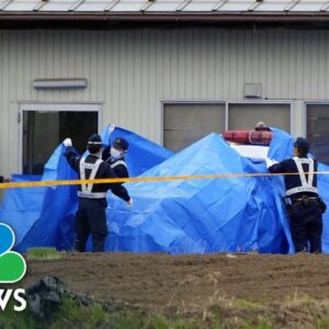 Japanese police arrest suspect after four killed in shooting and stabbing