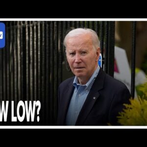 Biden Approval Slips To New Low In Wake of 2024 Campaign Launch: Survey