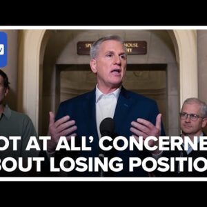 McCarthy: ‘Not At All’ Concerned About Losing Speakership Amid Conservative Debt Limit Deal Backlash