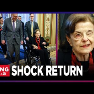Sen. Dianne Feinstein IN WHEELCHAIR As Return To DC Ratchets Calls For Resignation