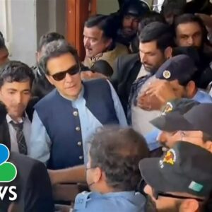 Imran Khan granted bail, leaves high court amid tight security