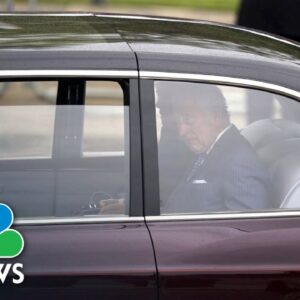 King Charles arrives at Buckingham Palace ahead of coronation