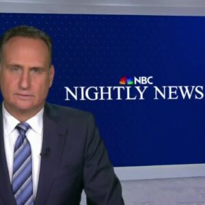 Nightly News Full Broadcast - May 13