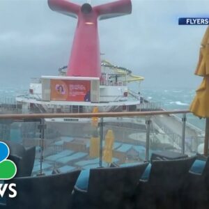 Carnival cruise passengers outraged after terrifying ordeal through storm