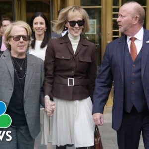 E. Jean Carroll reacts to Trump being found liable of sexual abuse, defamation in civil suit