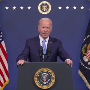 President Biden on a “Welcome Home” Vietnam War Veterans Commemoration, 2023.