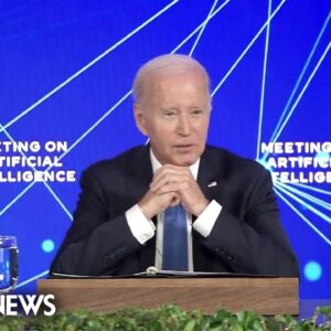 Biden holds meeting on 'possibilities and the risks' of AI