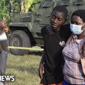 Dozens killed in rebel attack on school in Uganda