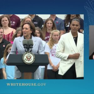 Vice President Harris Hosts College Athlete Day at the White House