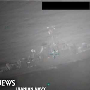 U.S. Navy prevented Iranian warships from seizing two oil tankers in international waters