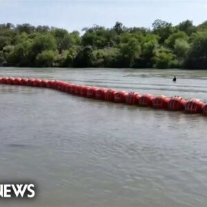 DOJ threatens to sue Texas over buoy wall at southern border