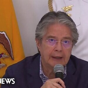 Ecuador's president declares state of emergency amid violent clashes