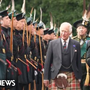 King Charles visits Scotland to celebrate Holyrood week