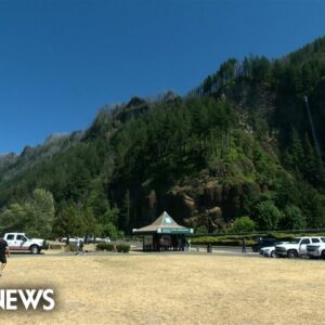 Oregon officials urge caution after hiker killed in 200-foot fall