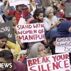 Outrage across India over video showing brutal treatment of two women