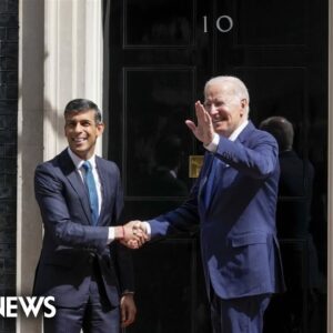 President Biden visits U.K. ahead of NATO summit in Lithuania