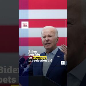BIDEN Touts Inflation Reduction Act, Economy In REELECTION Bid