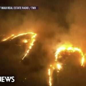Deadly wildfires in Hawaii scorching island of Maui